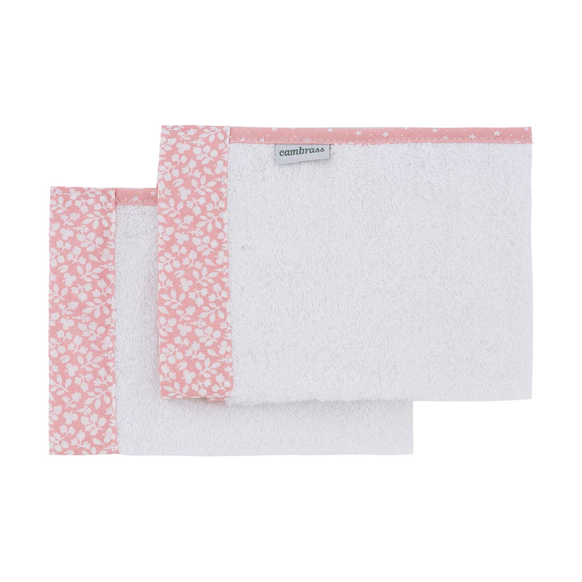 cambrass-forest-rosa-set-2-bavaglini-spugna-tencel-25x35-cm image 3