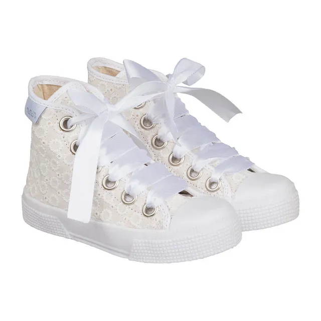 nanan-sneakers-alta-bimba-in-sangallo-bianca image 1