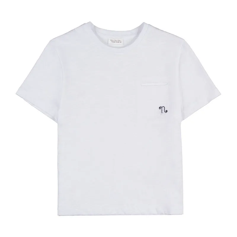 nanan-t-shirt-off-white-m-lange-con-taschino image 1