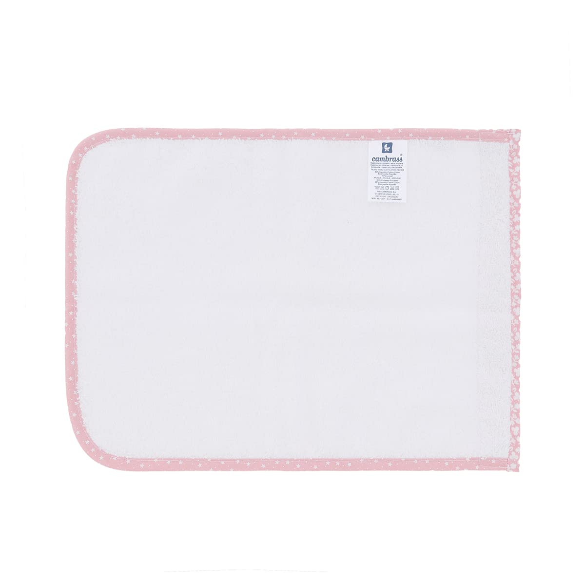 cambrass-forest-rosa-set-2-bavaglini-spugna-tencel-25x35-cm image 5