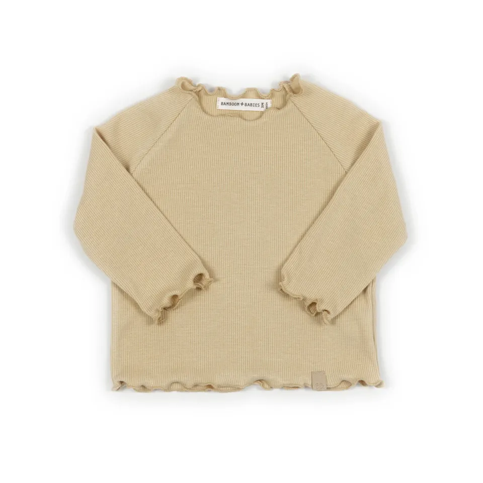 bamboom-shirt-bimba-maniche-lunghe-mustard-270 image 1