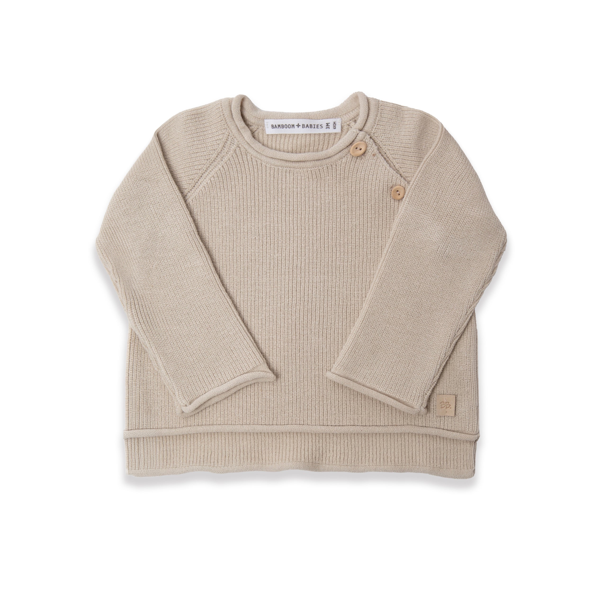 bamboom-maglia-costina-sand-10-manica-lunga image 1