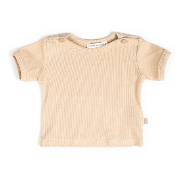 bamboom-shirt-a-costine-mustard-270-t-shirt-bimbo image 1