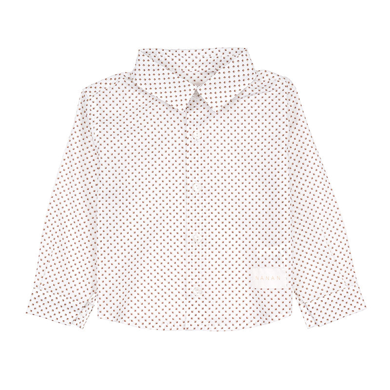 nanan-camicia-stampa-geometrica-neonato-camicia-bimbo image 1