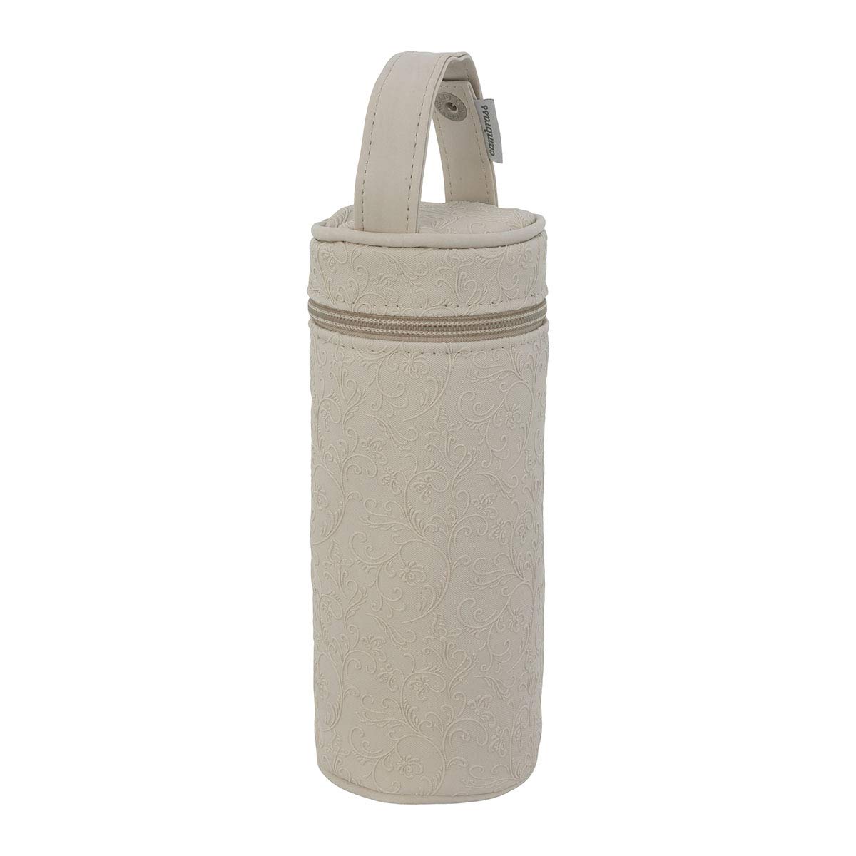 cambrass-elite-portabiberon-termico-camel-8-5x8-5x22-cm image 2