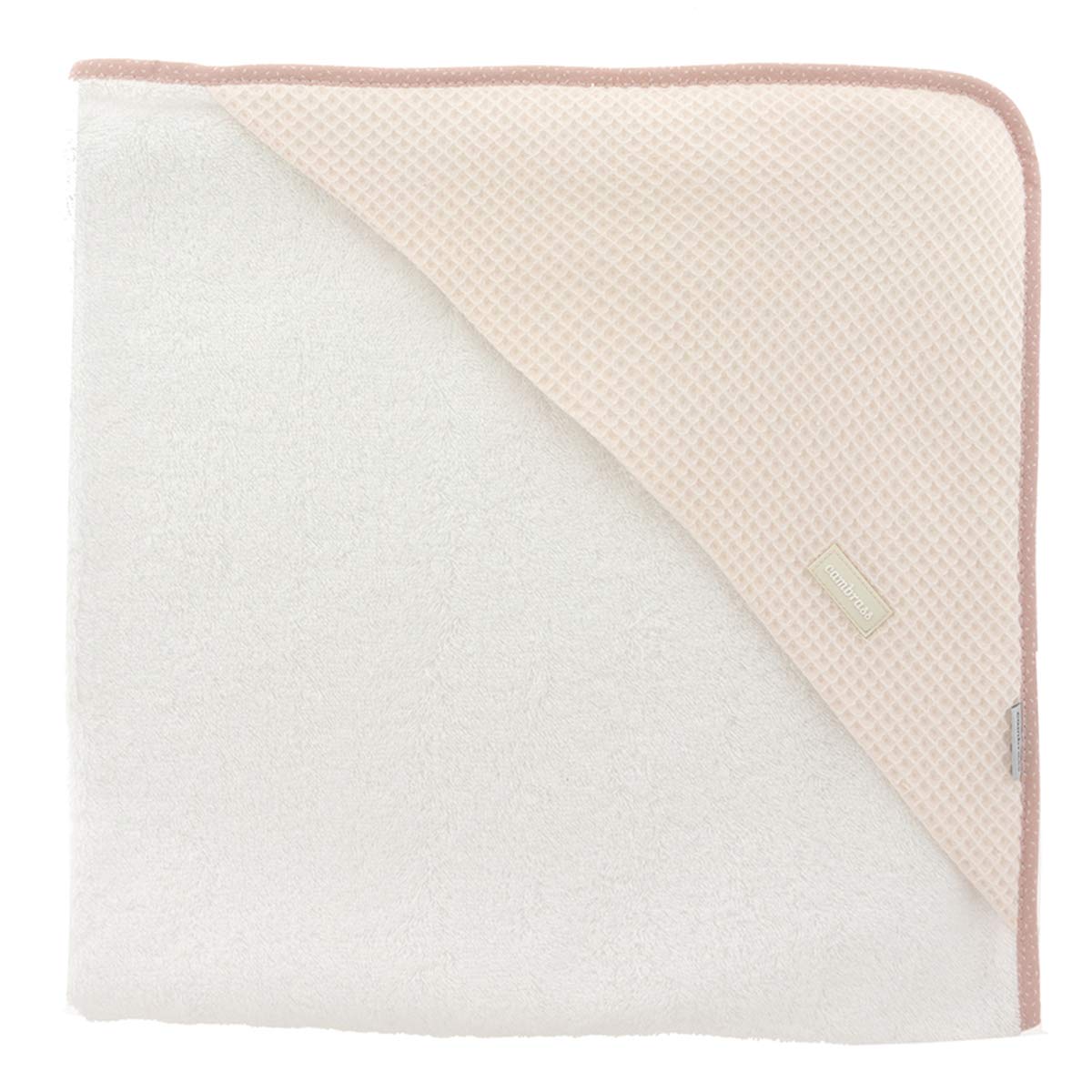 cambrass-accappatoio-mantella-con-cappuccio-100x100-cm-sky-rosa image 1