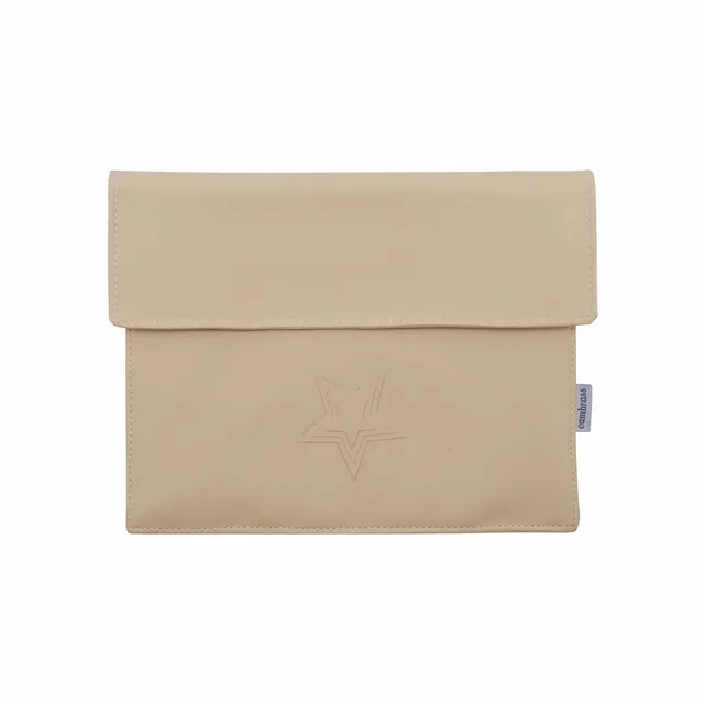 cambrass-ale-portadocumenti-neonato-3x17x25-cm-camel-opaco image 1