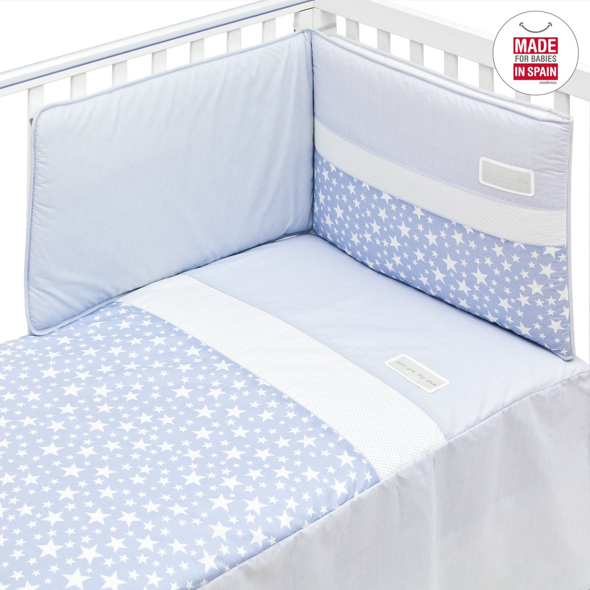 cambrass-piumone-sfoderabile-star-azzurro-70x140-cm image 3