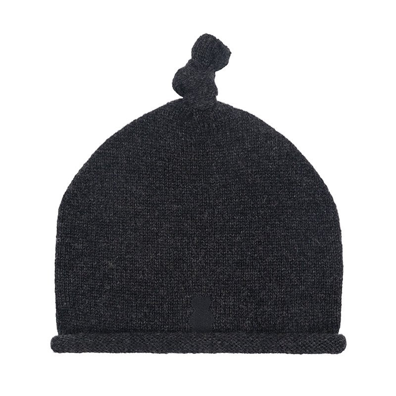 nanan-berretta-in-cashmere-con-orsetto-cappello-neonato image 1