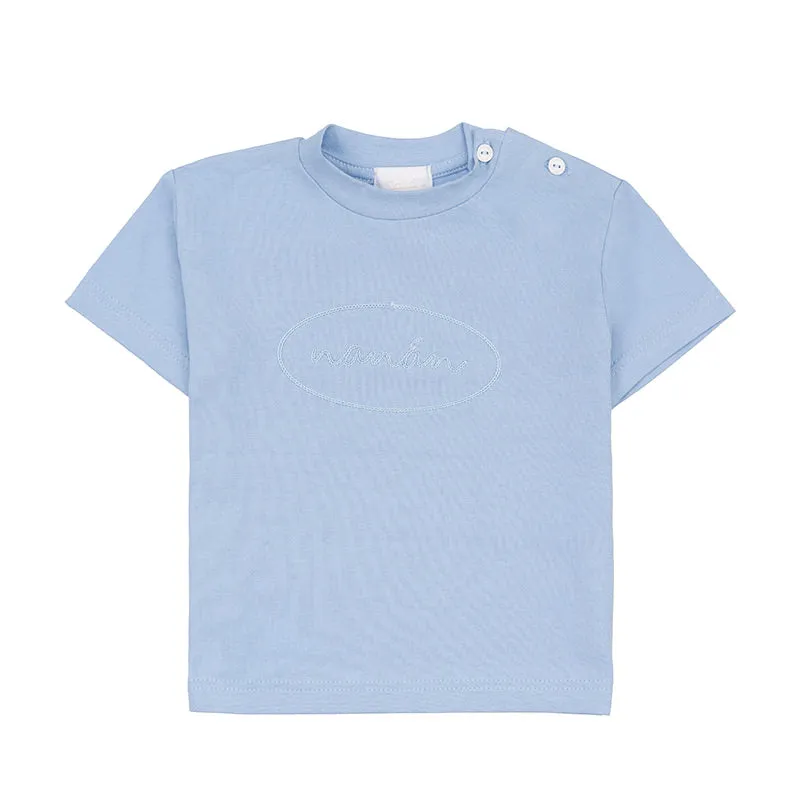 nanan-t-shirt-con-scritta-nan-n-e-bottoncini image 1