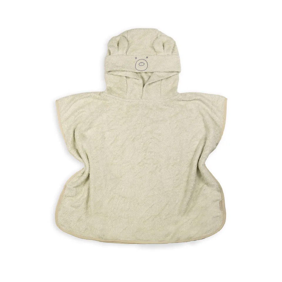 bamboom-poncho-spugna-oyster-grey-112-con-orsetto image 1