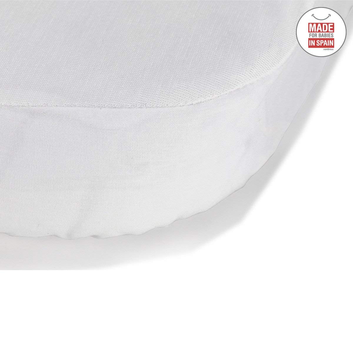 cambrass-40166-lenzuolo-impermeabile-culla-70-in-tencel image 2
