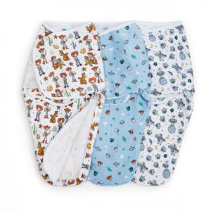 aden-anais-toy-story-wrap-swaddle-cotone-3-pezzi image 3