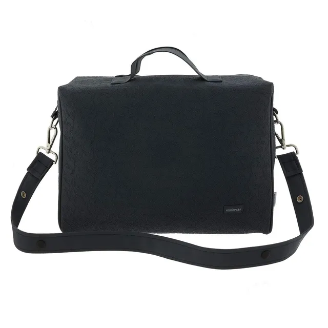 cambrass-tabela-elite-black-borsa-maternit-16x41-5x29-cm-con-ganci-passeggino image 1