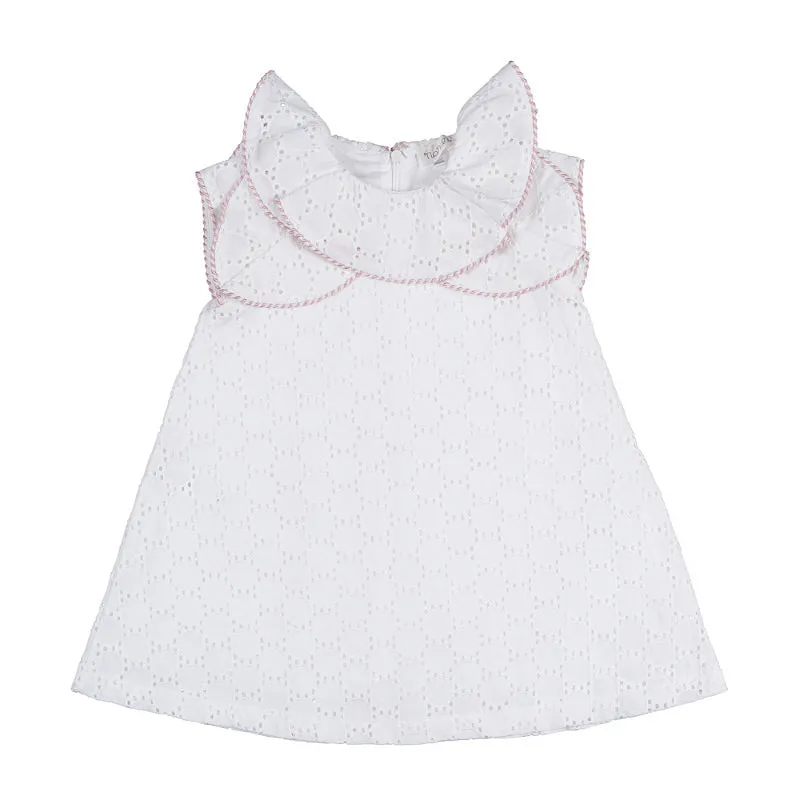 nanan-abito-bianco-sangallo-con-colletto-frappa-vestito-cerimonia image 1