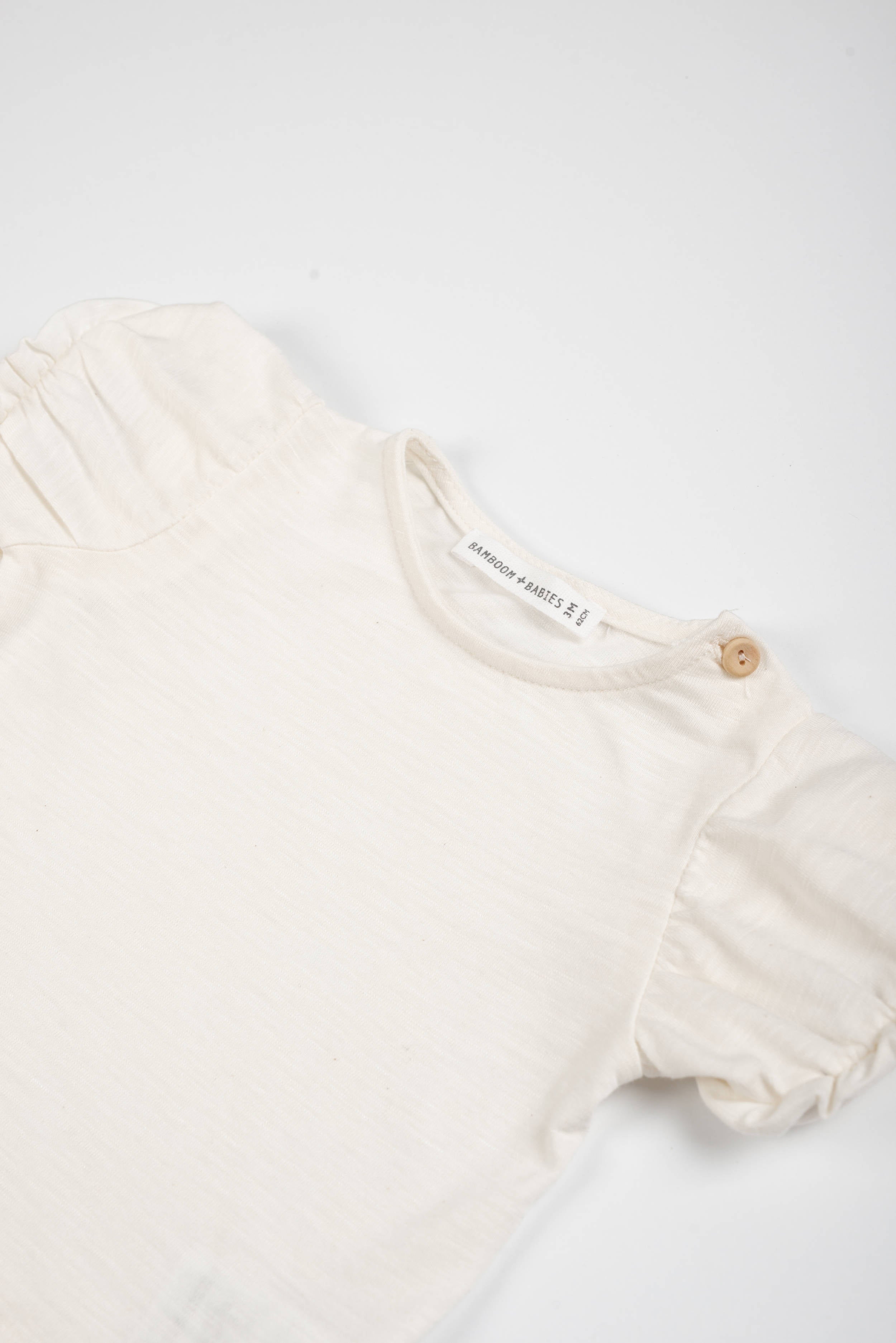 bamboom-shirt-manica-corta-a-palloncino-offwhite-111 image 2