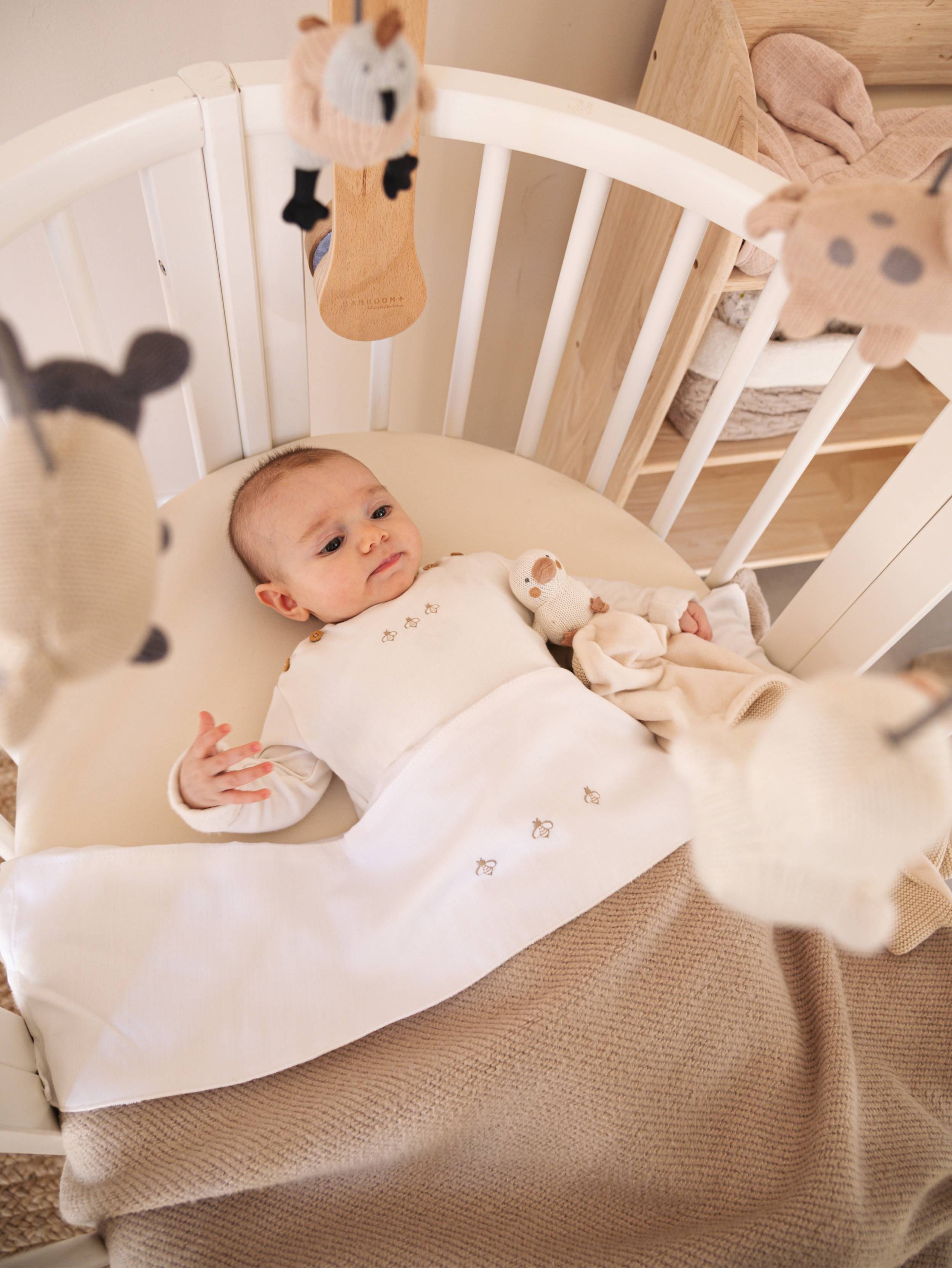 bamboom-copertina-brushed-melange-sand-181-coperta-culla image 4