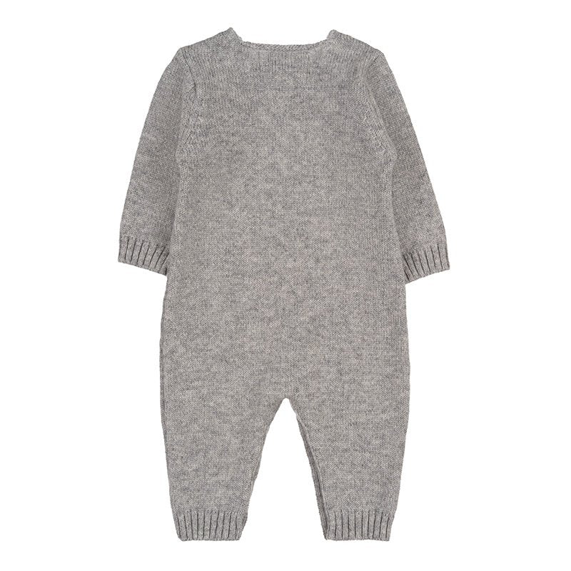 nanan-tutina-in-cashmere-grigia-con-orsetto-e-bottoni image 2