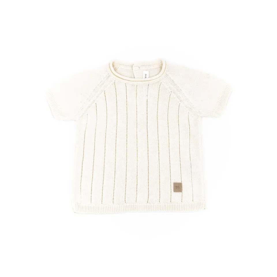bamboom-maglia-righe-knitted-bianco-01-neonato image 1