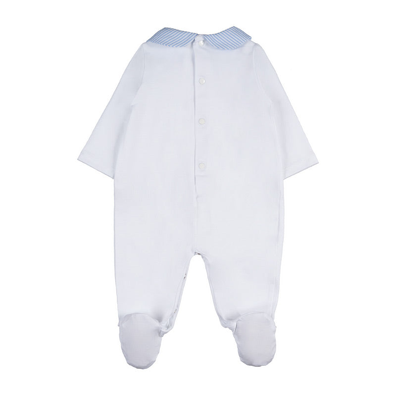 nanan-tutina-bianca-con-colletto-a-righe-e-orsetto image 2