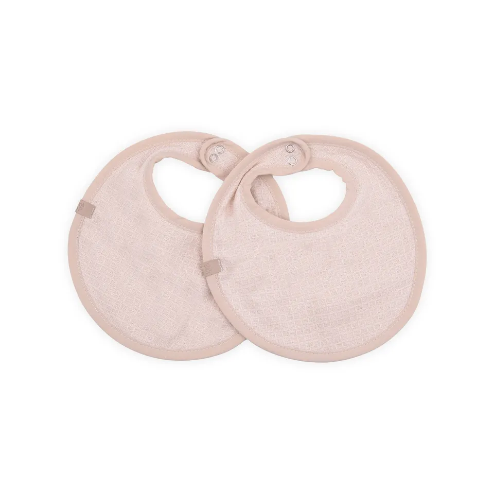 bamboom-set-2-bavaglini-waffle-vintage-pink-341 image 1