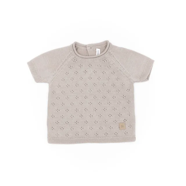 bamboom-maglia-traforata-knitted-cammello-33 image 1