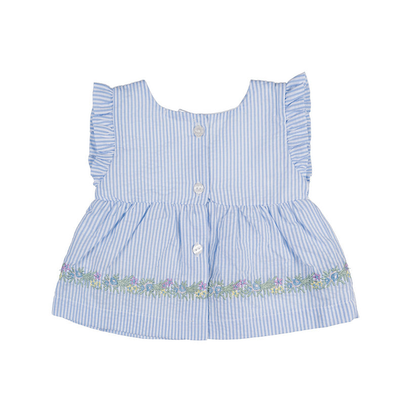nanan-abito-azzurro-a-righe-con-culotte-coordinata image 2