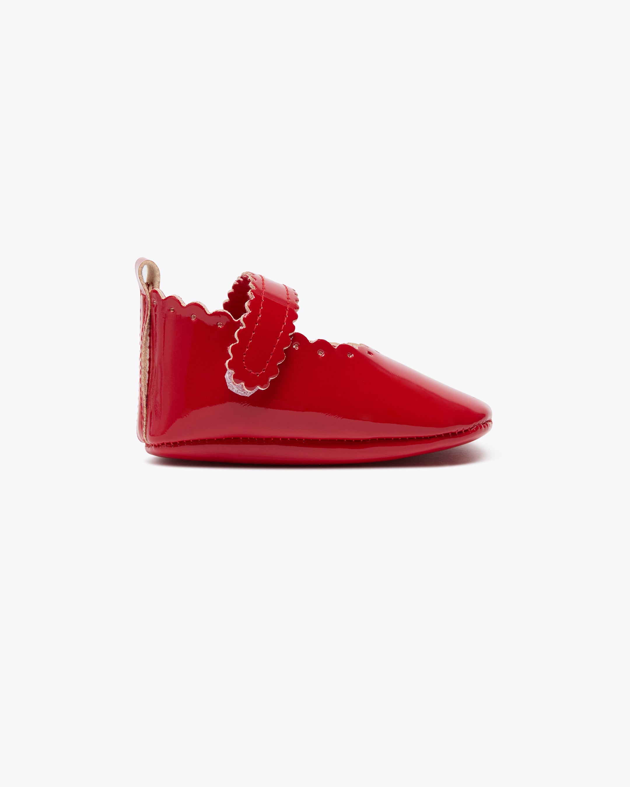 nanan-scarpine-neonato-rosse-in-vernice image 1
