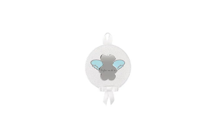 nanan-capoculla-tondo-azzurro-con-orsetto-tato-argento-con-melodia image 1