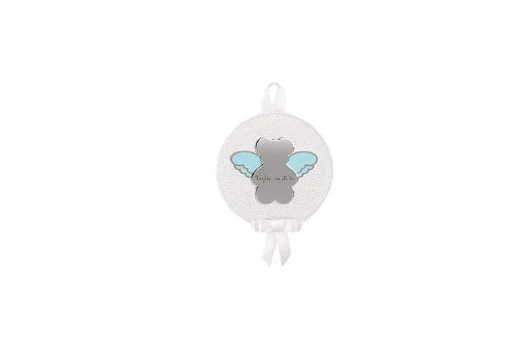 nanan-capoculla-tondo-azzurro-con-orsetto-tato-argento-con-melodia image 1