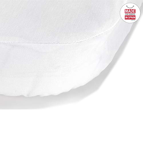 cambrass-33336-lenzuolo-impermeabile-regolabile-50x82-cm-bianco image 8