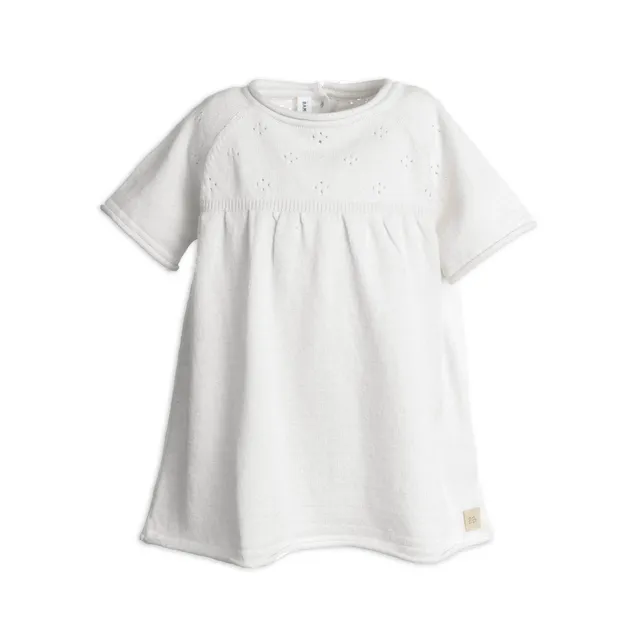 bamboom-vestito-bimba-warm-white-128 image 1