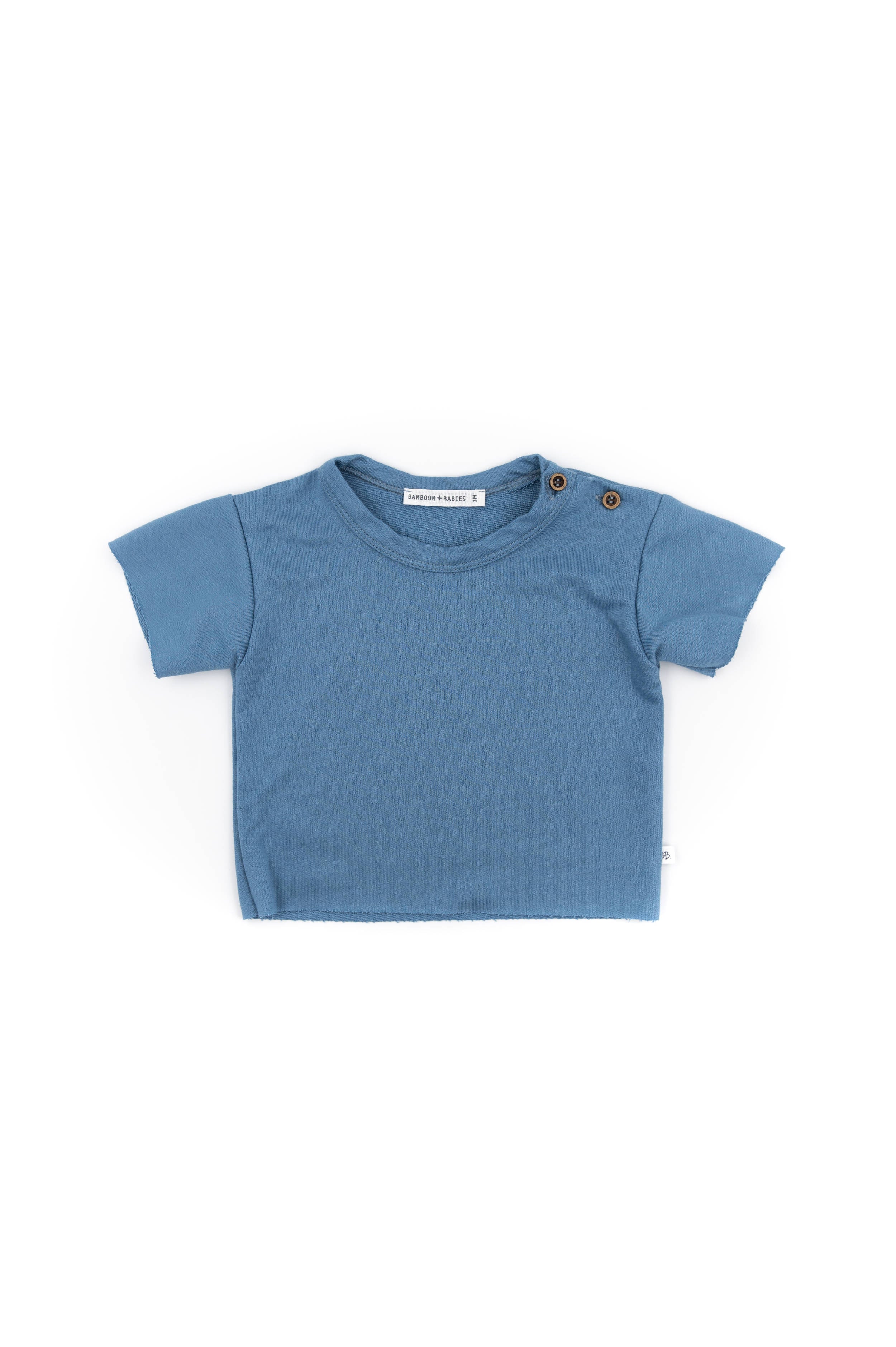 bamboom-shirt-jogging-maniche-corte-bimbo-blu-216 image 1