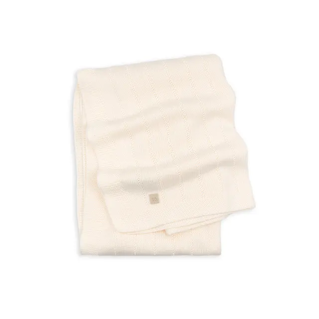 bamboom-copertina-neonato-in-maglia-75x100-bianco-01 image 1