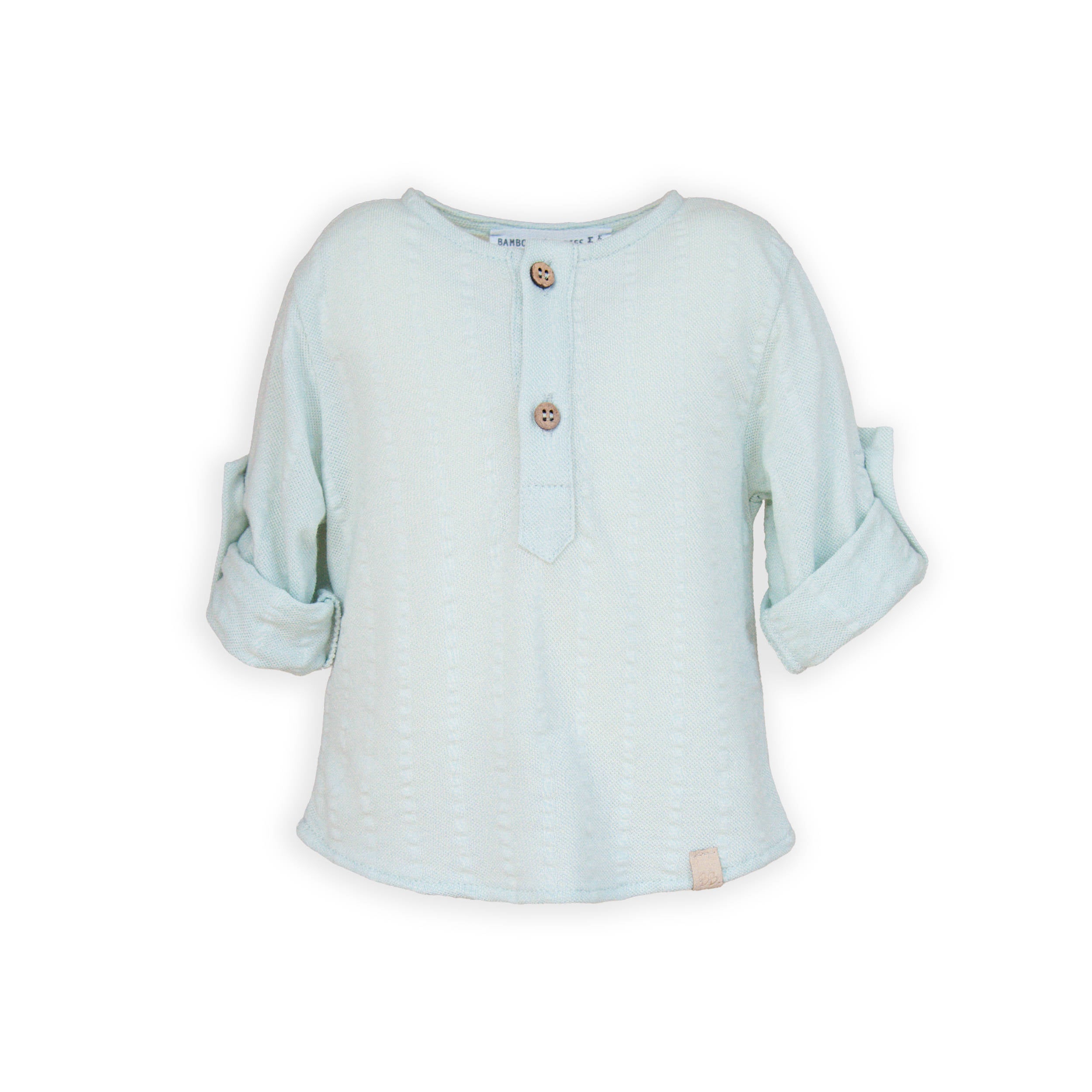 bamboom-shirt-camicia-blu-blush-125-camicia-bambino image 1