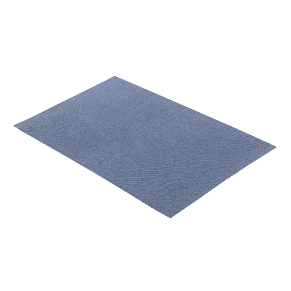 cambrass-basic-blue-coperta-cotone-neonato-80x100-cm-480-g image 1