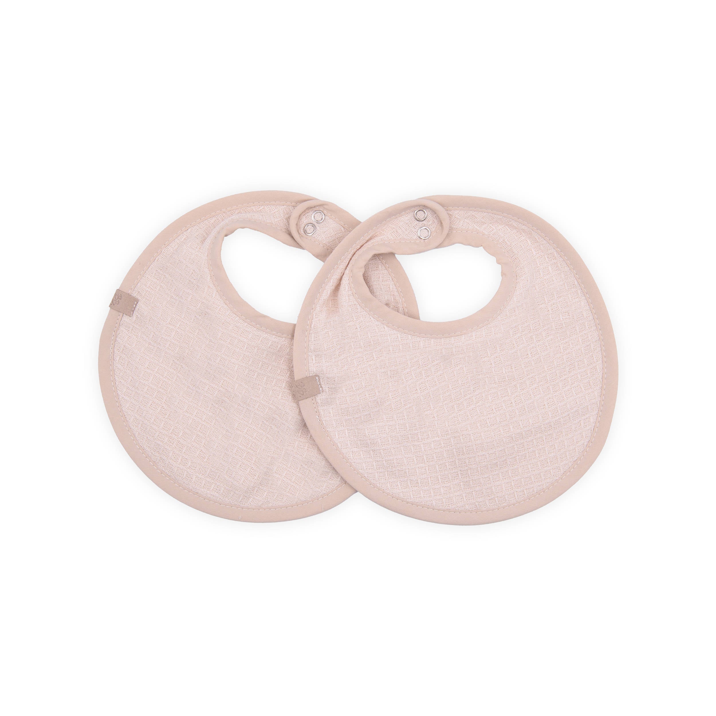 bamboom-set-2-bavaglini-waffle-vintage-pink-341 image 1