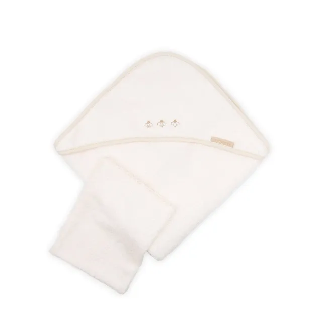 bamboom-asciugamano-bees-2-offwhite-111 image 1