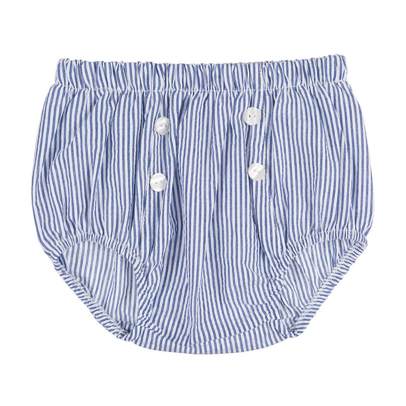 nanan-set-bimbo-t-shirt-camicia-e-culotte-blu-a-righe image 3