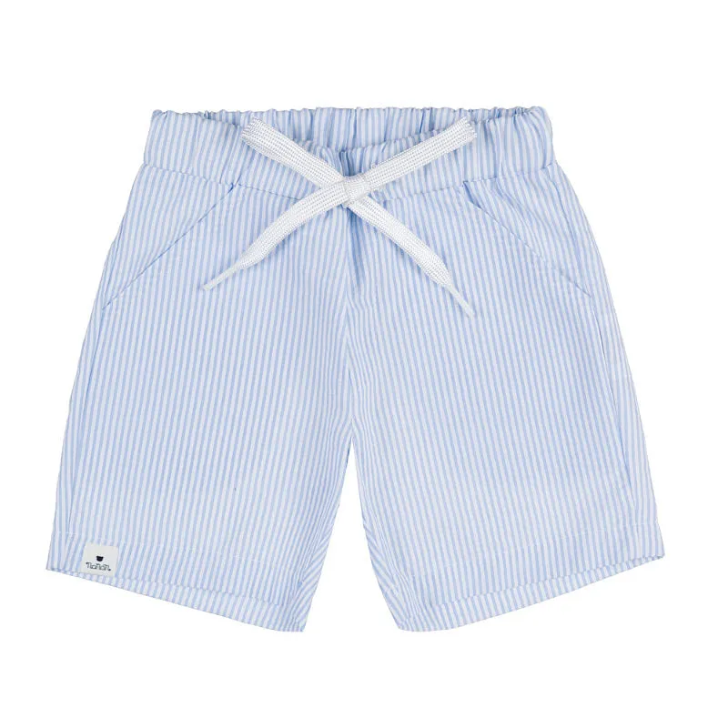 nanan-bermuda-azzurro-a-righe-bianche-in-cotone image 1