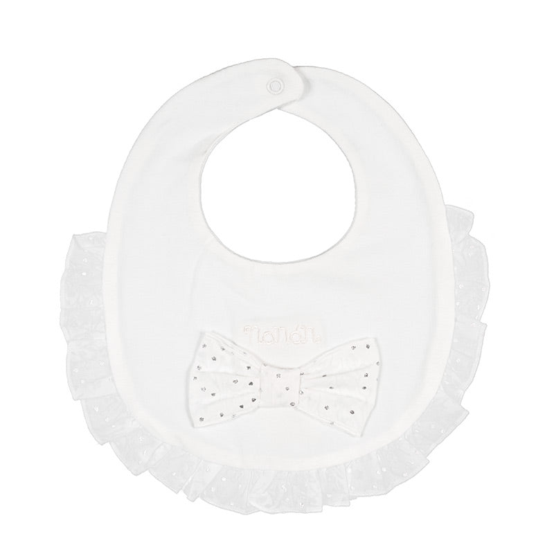 nanan-bavaglio-con-fiocco-bianco-e-fru-fru image 1