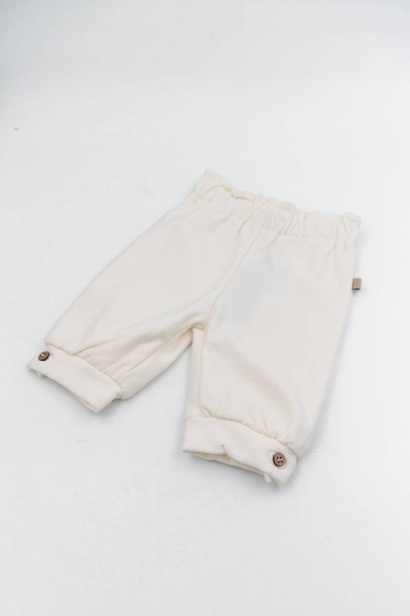 bamboom-pants-a-caramella-offwhite-111-pantaloni-bimba image 2