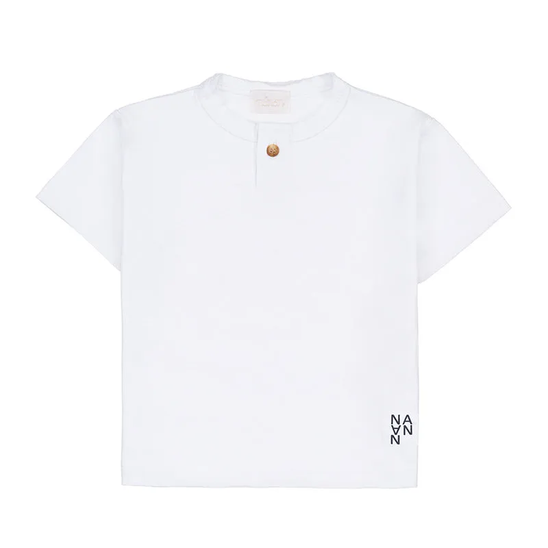 nanan-navy-t-shirt-tinta-unita-bambino image 1