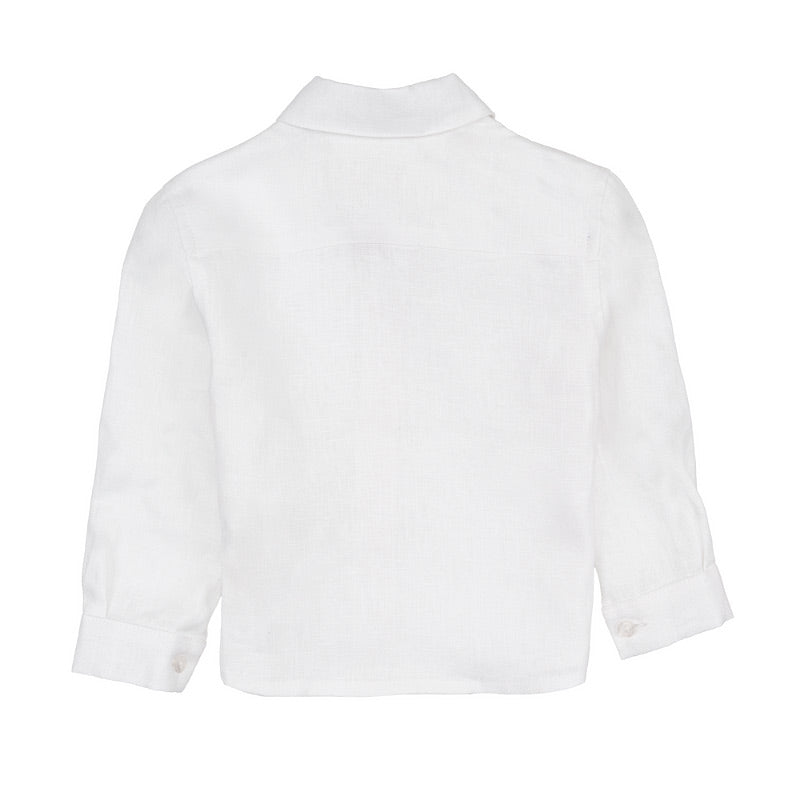 nanan-camicia-in-lino-bianco-camicia-elegante-bimbo image 2