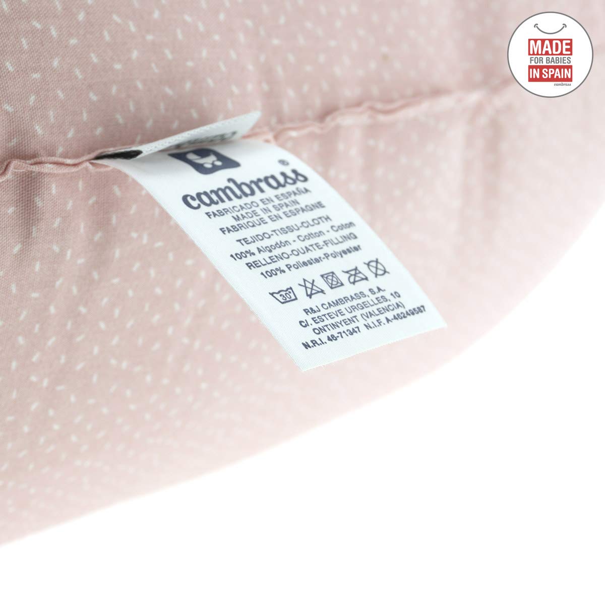 cambrass-small-cuscino-allattamento-53x45x10-cm-sky-pink-rain image 4