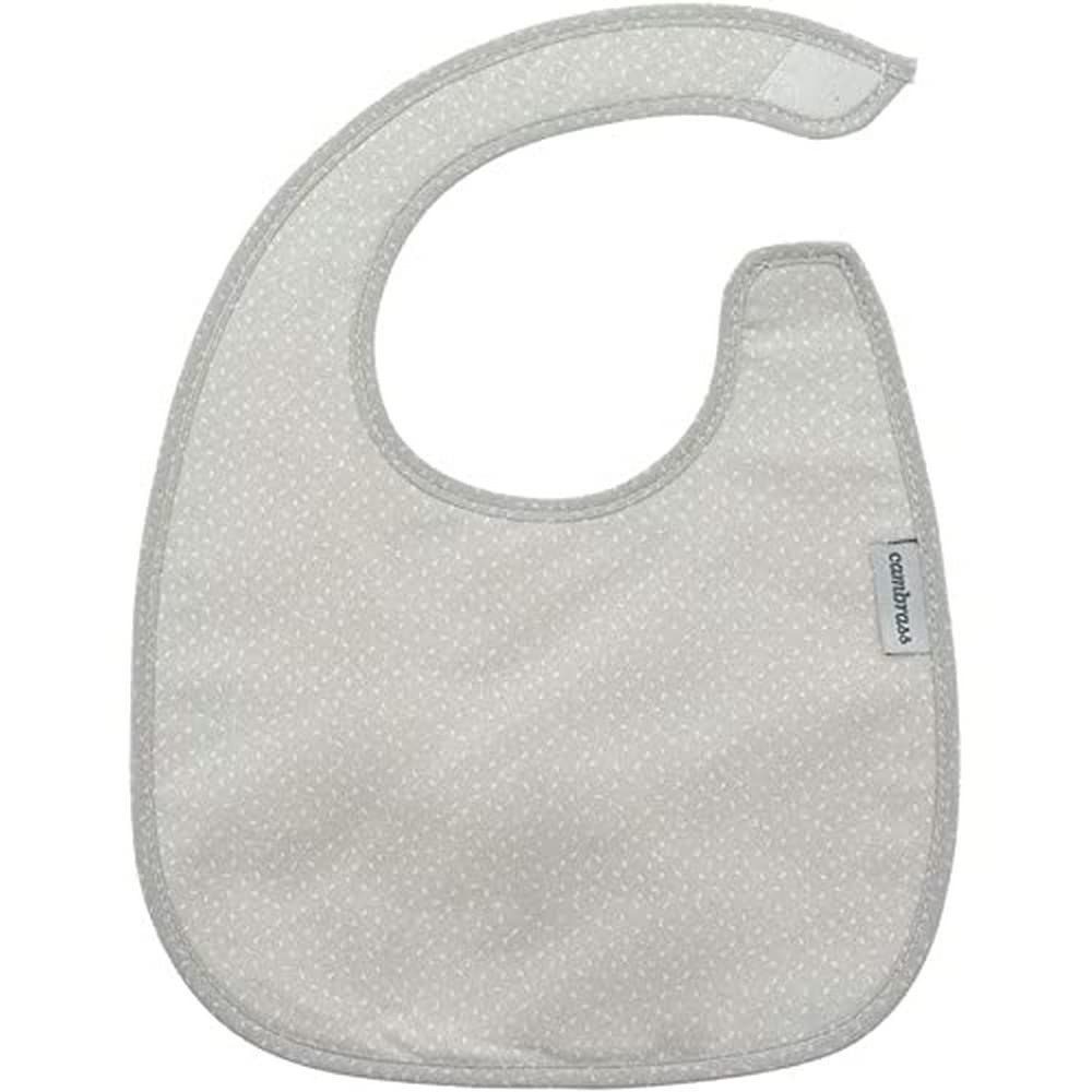 cambrass-bavaglino-quadrato-velcro-sky-grey-pioggia-20x26-cm image 1
