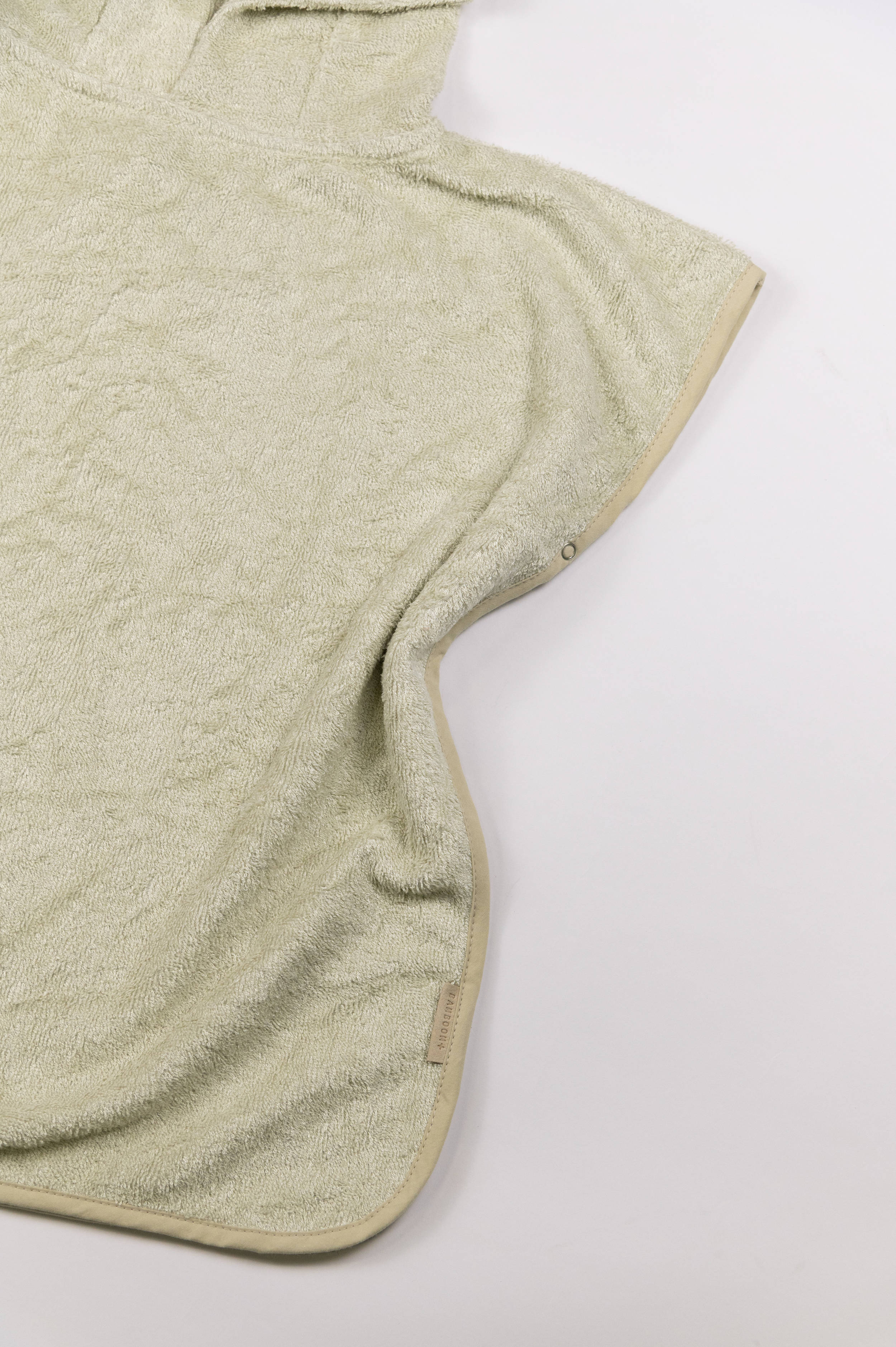 bamboom-poncho-spugna-oyster-grey-112-con-orsetto image 3