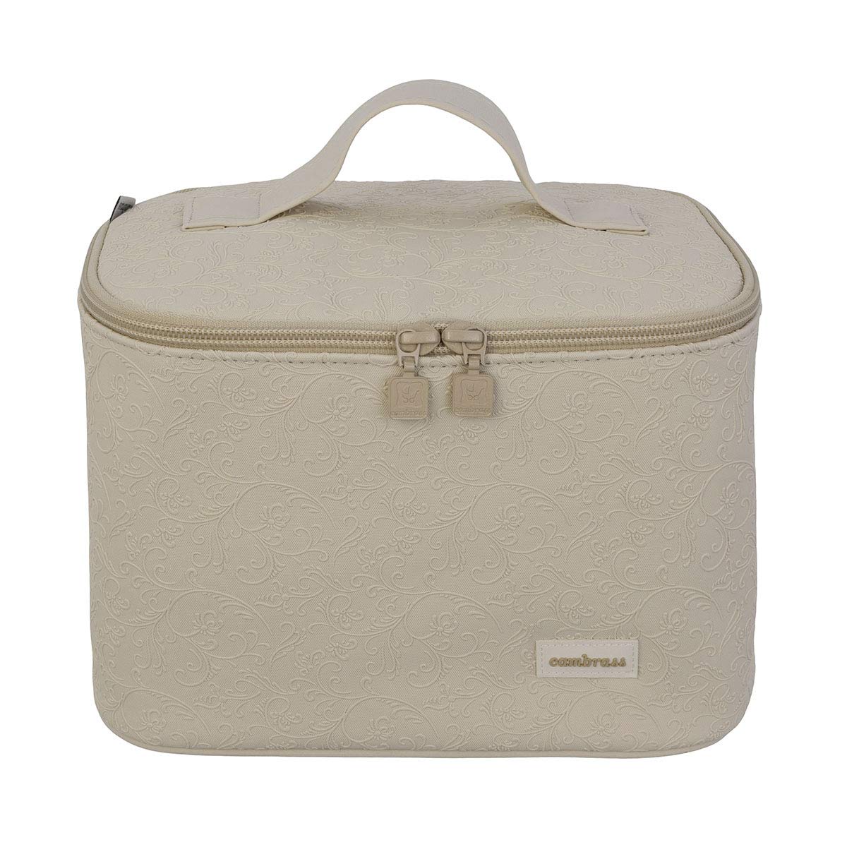 cambrass-mini-elite-beauty-case-neonato-camel-19x24x17-cm image 1