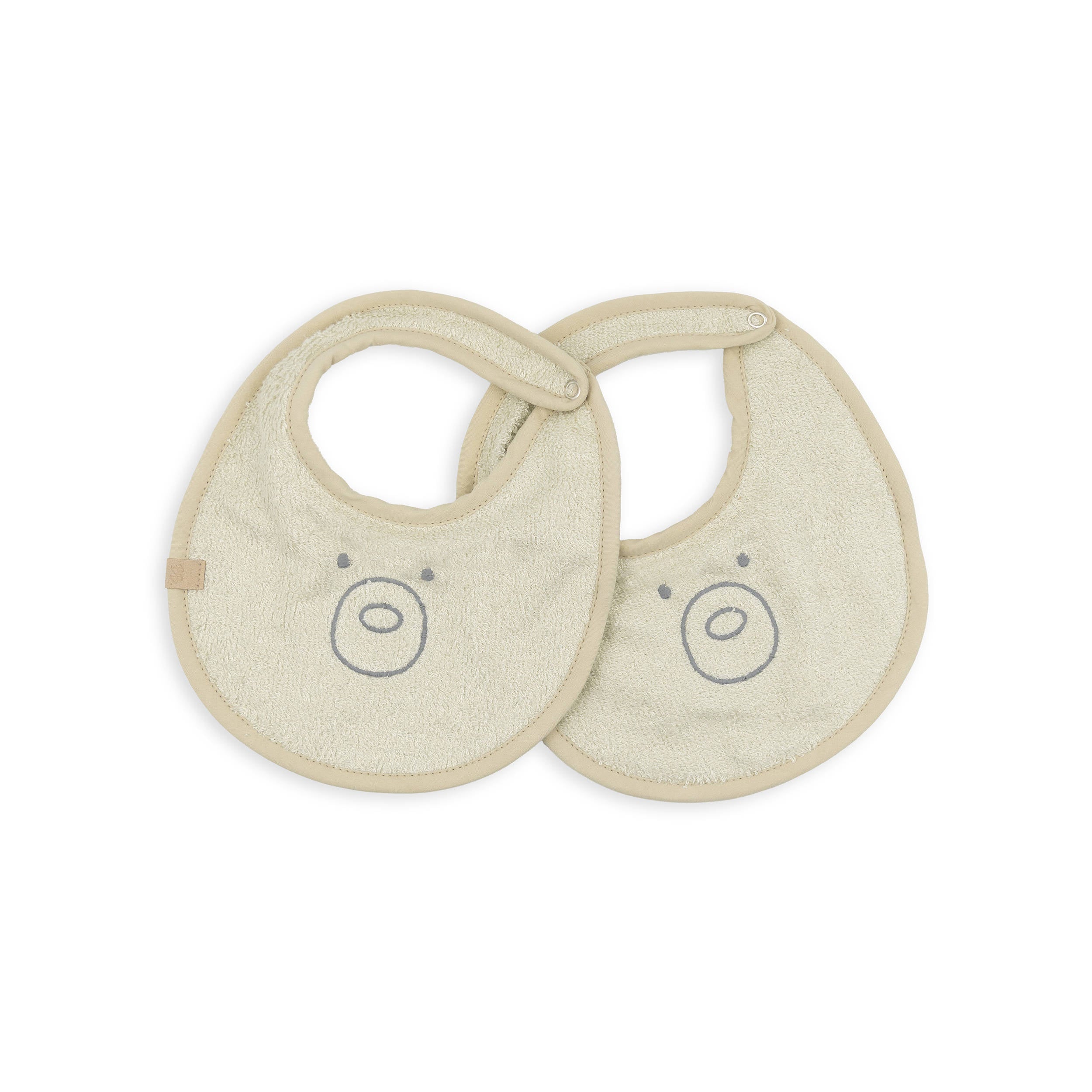 bamboom-set-bavaglini-2-pezzi-oyster-grey-112 image 1