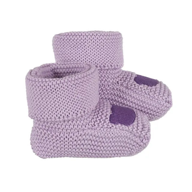 nanan-babbucce-in-filo-viola-con-orsetto-ricamato image 1
